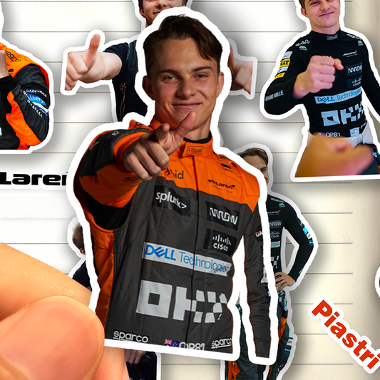 Oscar Piastri Stickers & Phone Case 【B】