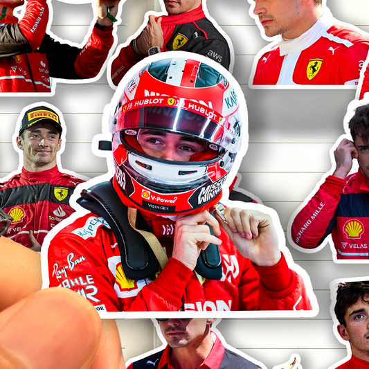 Charles Leclerc F1 Stickers & Phone Case