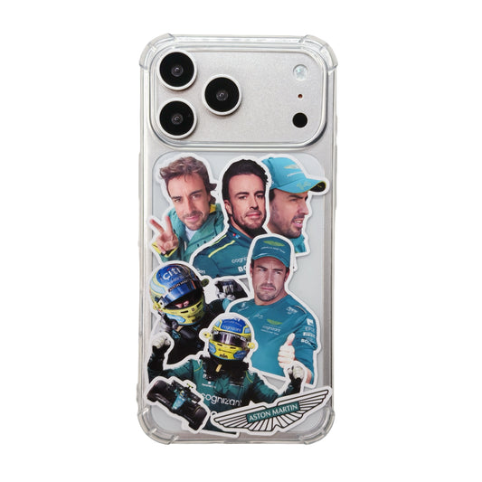 Fernando Alonso Stickers & Phone Case