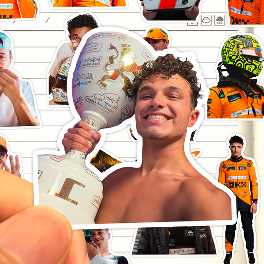 Lando Norris Stickers & Phone Case 【B】