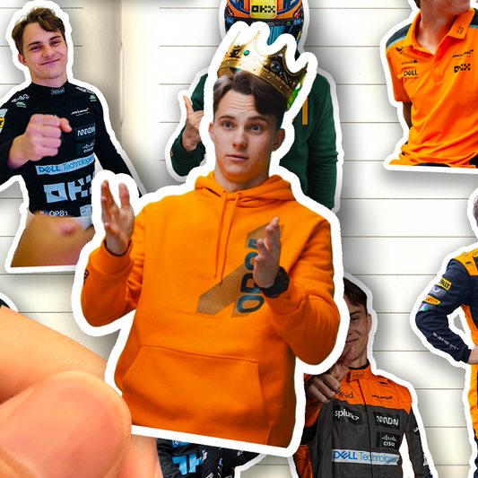 Oscar Piastri Stickers & Phone Case 【B】