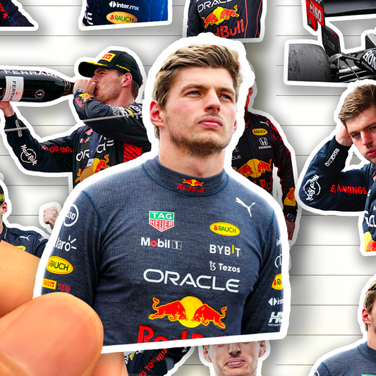 Max Verstappen F1 Stickers & Phone Case