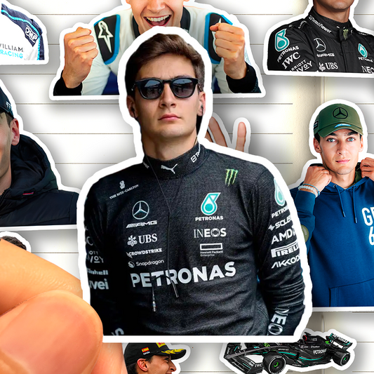 George Russell  Stickers & Phone Case 【B】