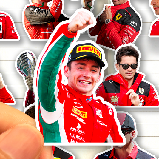 Charles Leclerc F1 Stickers & Phone Case
