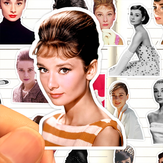 Audrey Hepburn Stickers & Phone Case