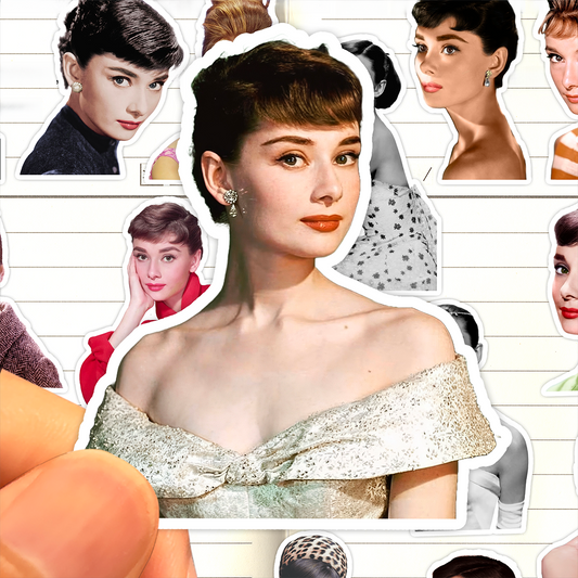 Audrey Hepburn Stickers & Phone Case